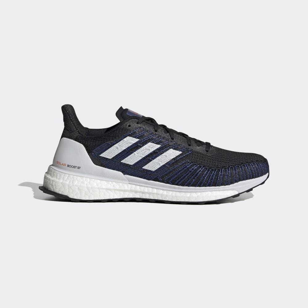 Adidas Men's Solarboost ST 19 Running Shoes Black/Grey/Red Ireland EE4316